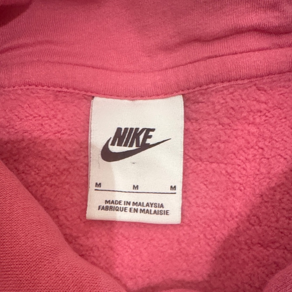 Nike Women's Pink Hoodie - Picture 2 of 2